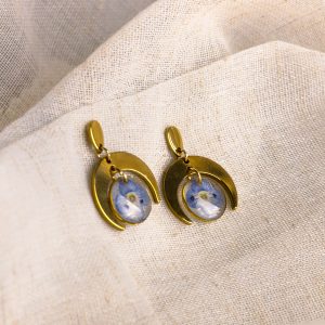 Pendientes Luna Verónica Persica